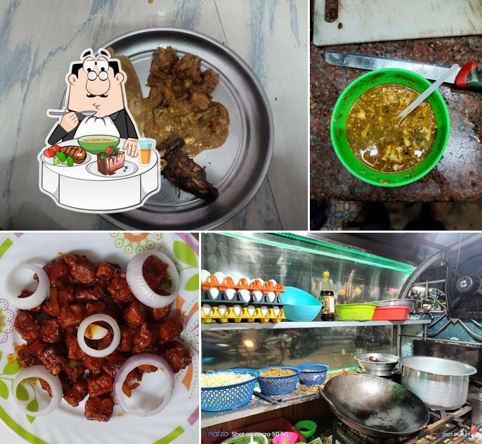 Hot and sour soup at CVR NOODLES & FRIED RICE