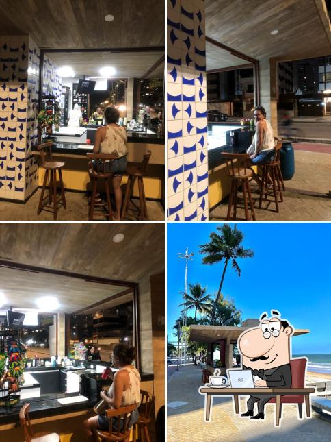 O interior do Tapioca Rendada do Damião - Av. Boa Viagem