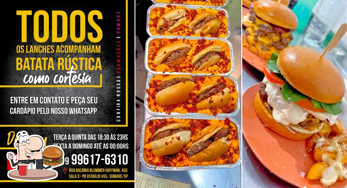 Hambúrguer em Rústico Burger Artesanal