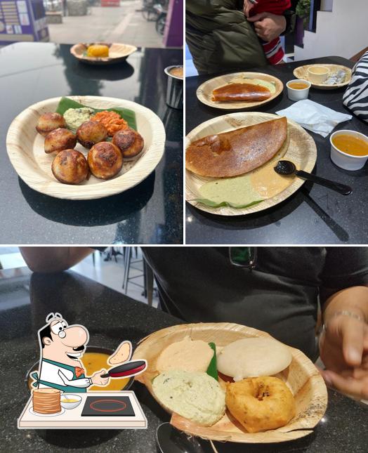 Pancakes at The Dakshiini Cafe Noida sector 18