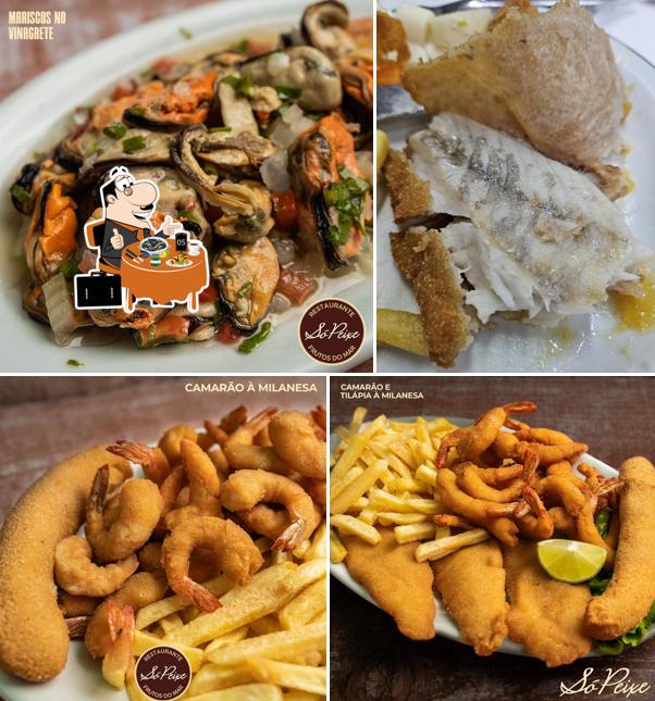 Mexilhões em Restaurante Só Peixe