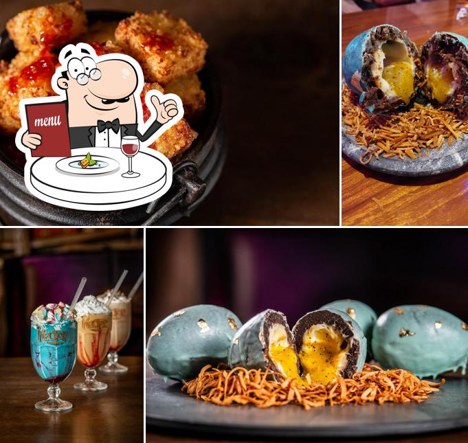 Comida em Ferrovia Secreta - Sequência de Comida Americana