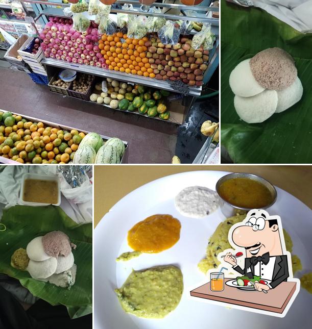 Food at Sri Saravana Bhavan