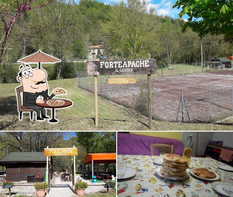 Chiosco Forte Apache si caratterizza per la esterno e cibo