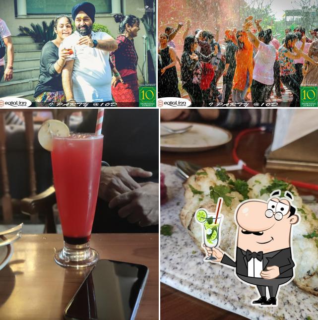 Enjoy a beverage at 10 Downing Street