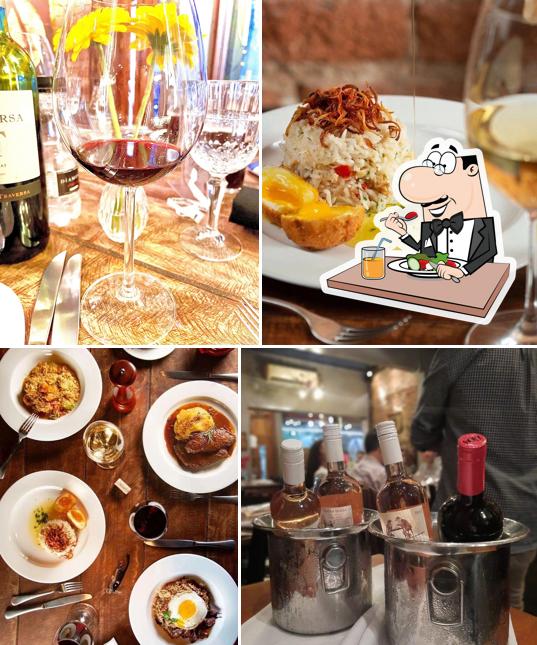 Platos en Restaurante Assunção