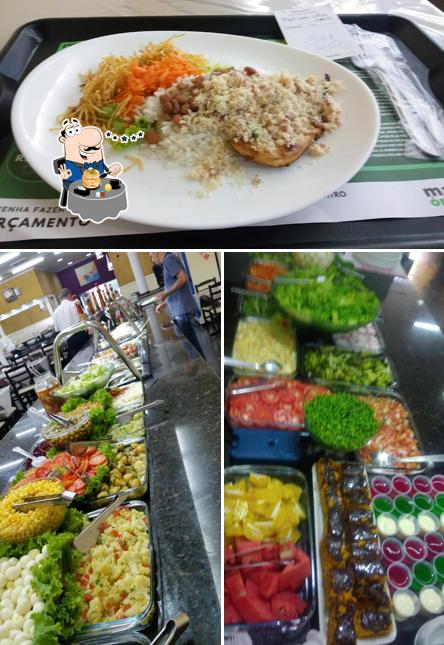 Platos en Restaurante Café com Arte