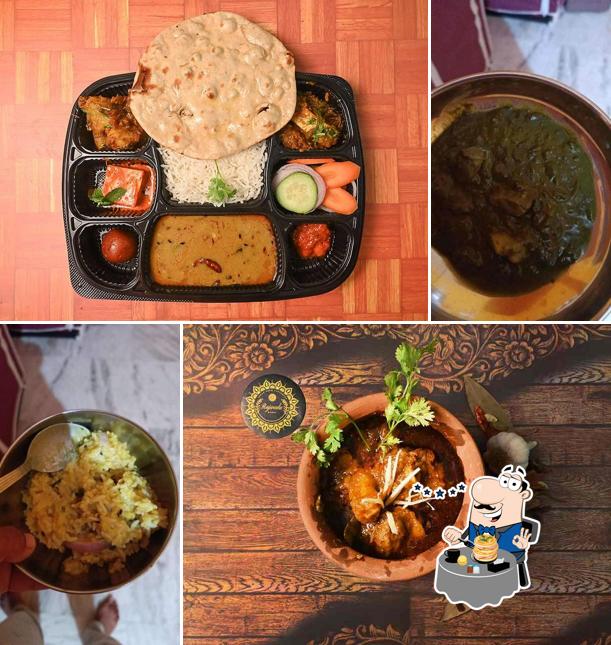 Food at Rajawada Rasoi