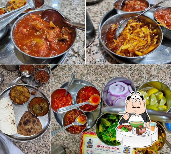 Hot and sour soup at Sureshwar Parotha House