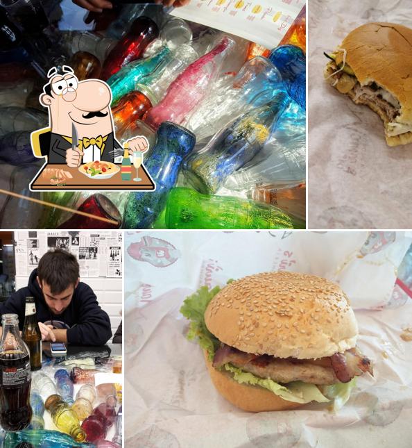 Panino con maiale stirato al Mauri's l'hamburgheria Concesio