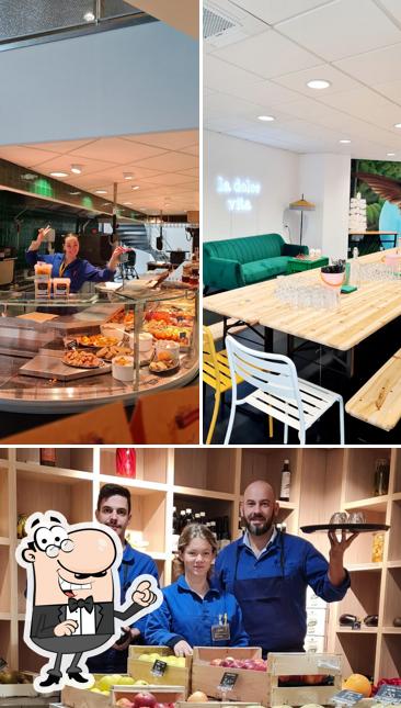 Installez-vous à l'une des tables de Rouergue Saveurs