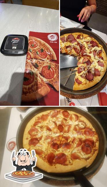 Peça diferentes variedades de pizza