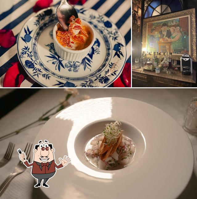 Creme brulée em Bistrô Sete Ais