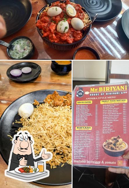 Meals at Mr. BIRIYANI HOUSE OF BIRIYANI'S
