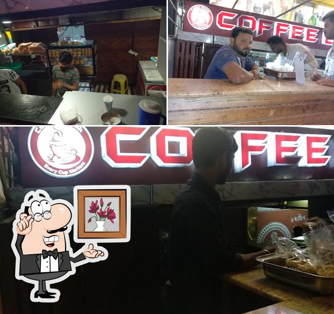 Coffee Break is distinguished by interior and dining table