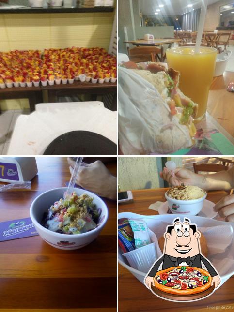 Experimente pizza no Manaçaí Bancários