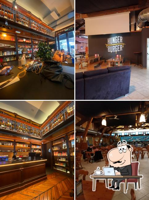 Dai un'occhiata agli interni di Hunger Burger