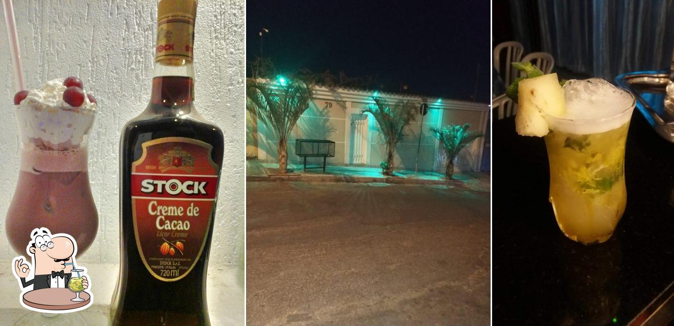 Peça uma bebida do menu