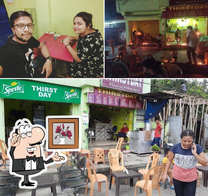 The interior of Thirstday