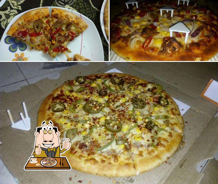 Try out different types of pizza