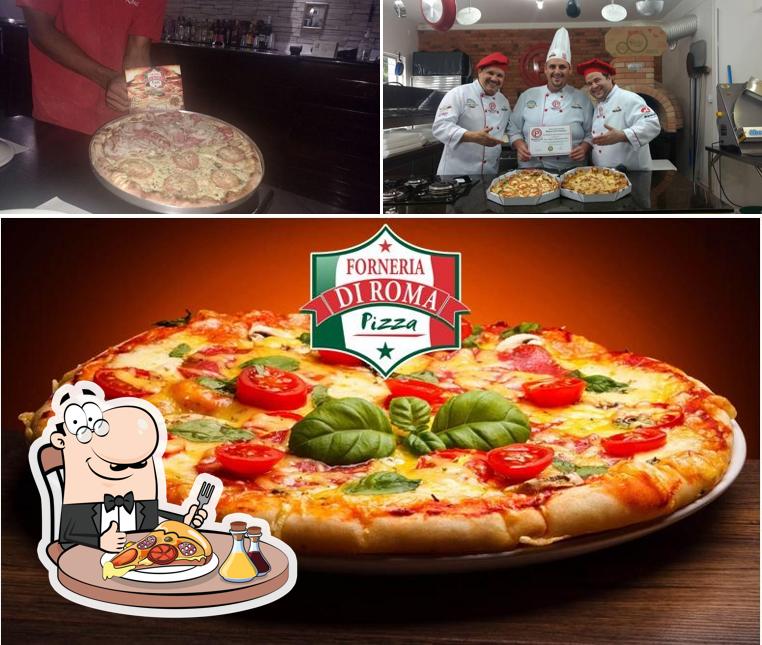 Peça pizza no Pizzaria Di Roma & Forneria