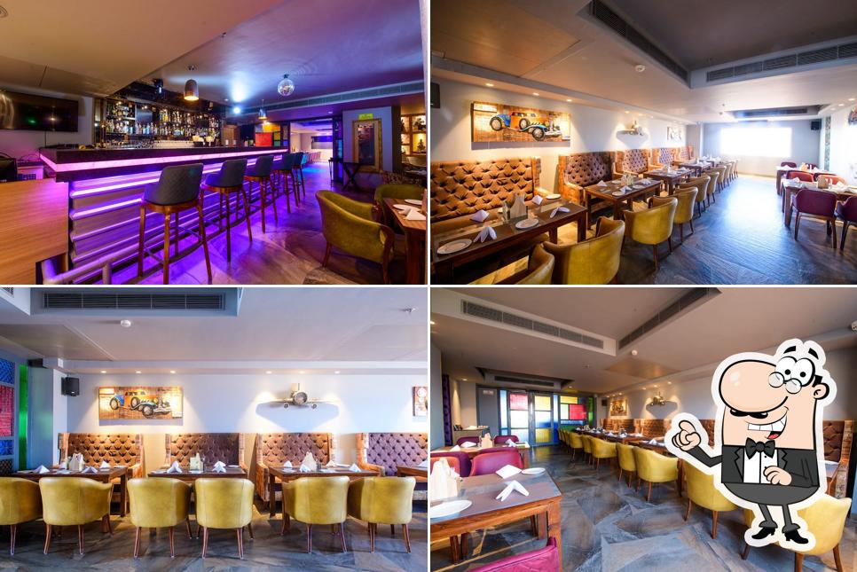 Take a seat at one of the tables at Clouds The RestroBar