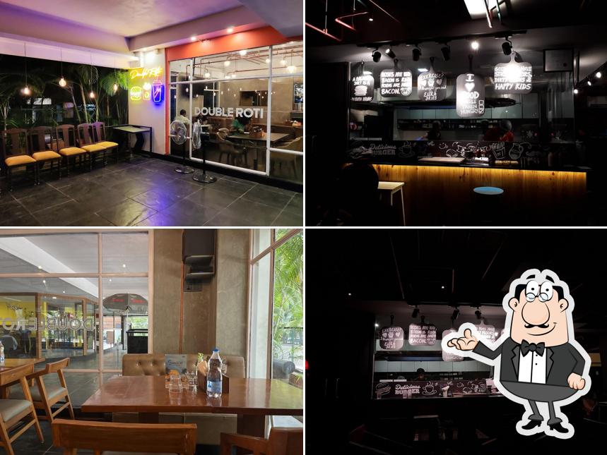 The interior of Double Roti