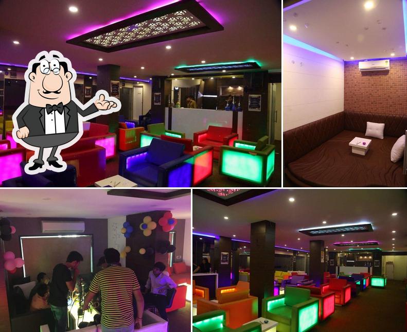 The interior of Lounge Endorphin