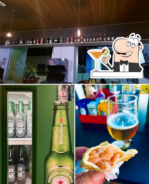 Peça uma bebida do menu