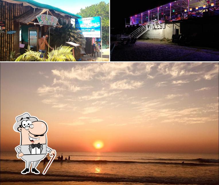 Enjoy the view outside Koleso 24/7 Lounge & Bar