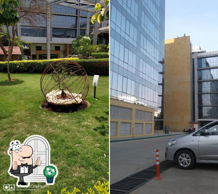 Check out how New Cisco Cafeteria(Inside Cisco campus) looks outside