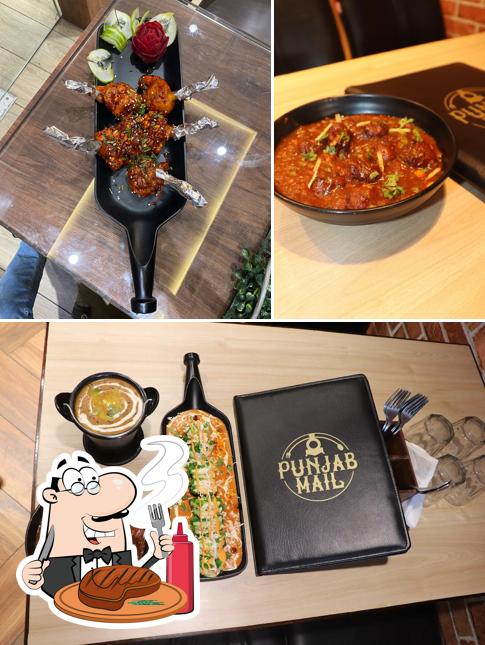 Pick meat dishes at Punjab Mail -Family Restaurants in Patiala, 24 Hours Restaurant, Party Hall in Patiala