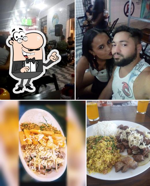 O interior do Copacabana Cozinha e Bar