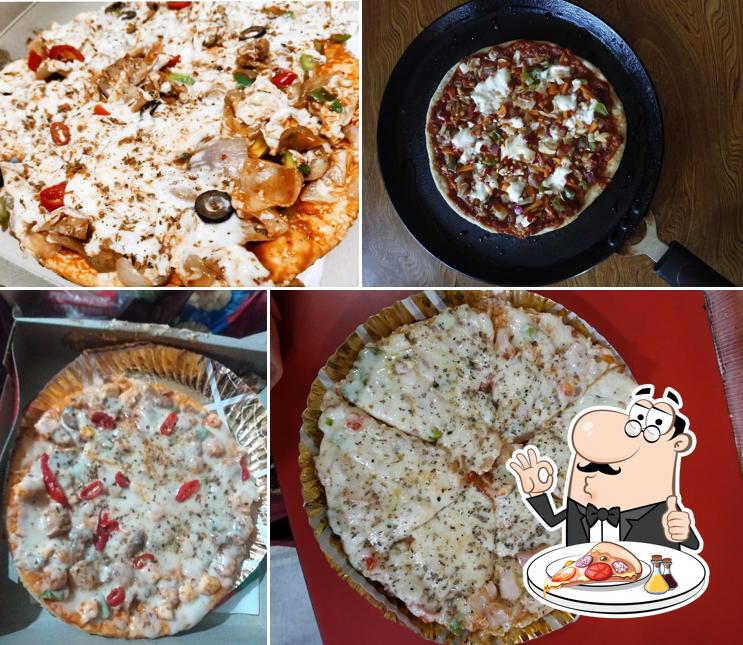 At Pizza Stop, you can order pizza