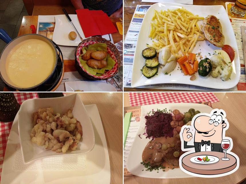 Platti al Restaurant Terrasse