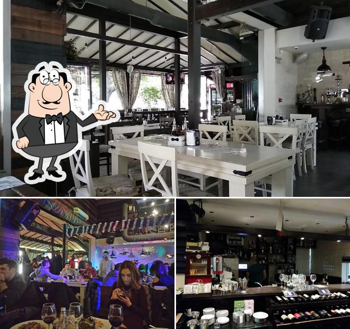 Installez-vous à l'une des tables de Ресторант Интрига