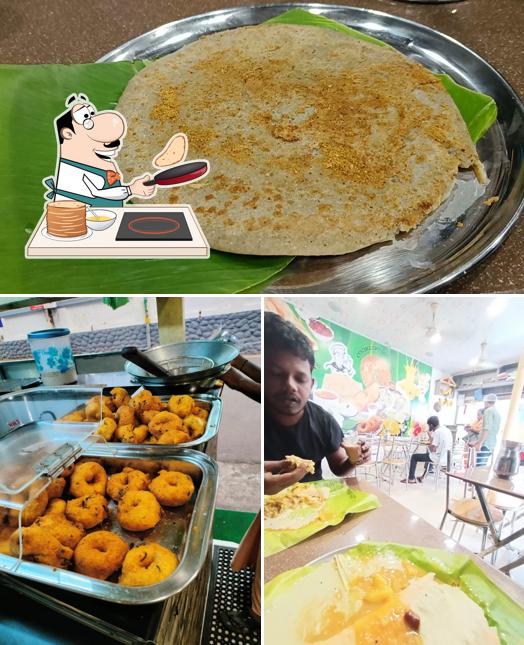 Pancakes at Sree Mahadevar Tiffin Centre