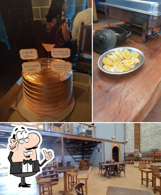 O interior do Castello Beer