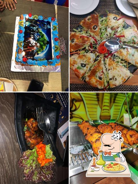 Food at Club Momentz