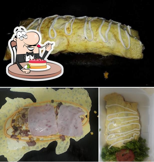 Clebim Lanches oferece uma variedade de sobremesas