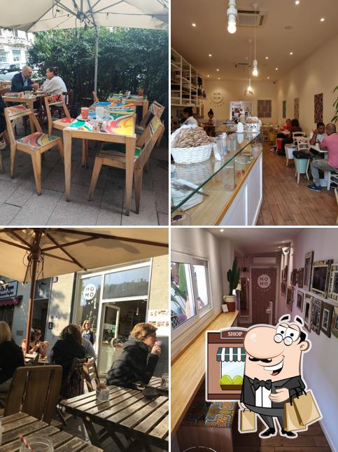 Goditi la vista dall'area esterna di Momo