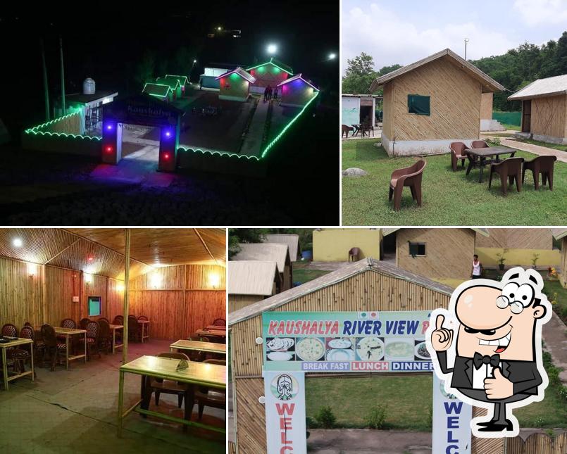 Here's a pic of Kaushalya River View Resort