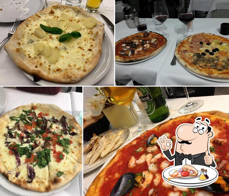 Scegli tra le svariate varianti di pizza