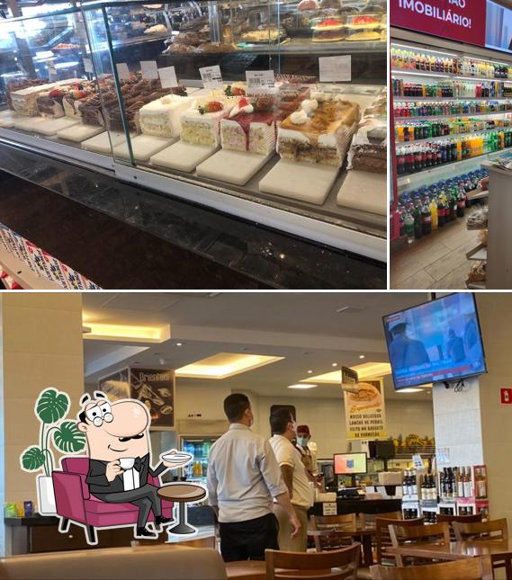 O interior do Padaria Big Bread Prime - Cambuci