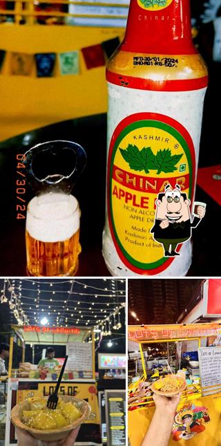 Enjoy a beverage at Lots of laphing