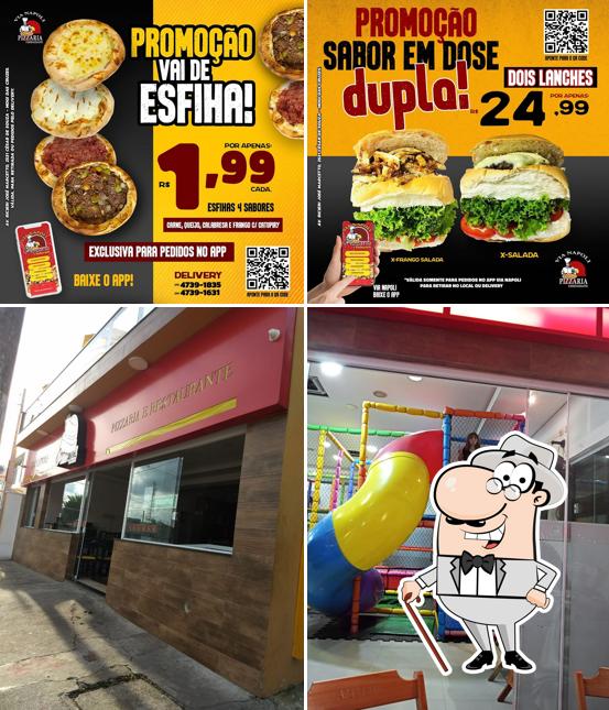 Veja imagens do exterior do Via Napoli