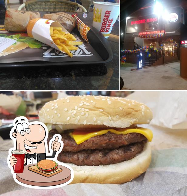 Hambúrguer em Burger King