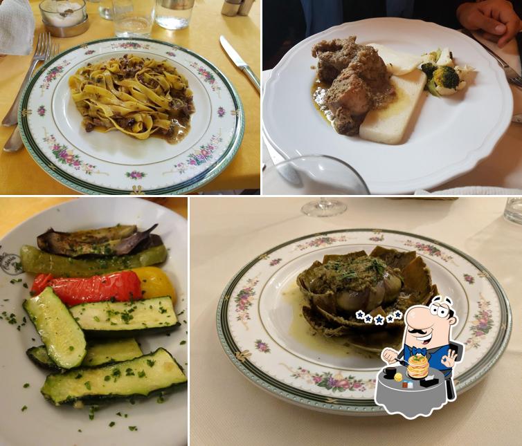 Platti al Albergo Ristorante Da Afro