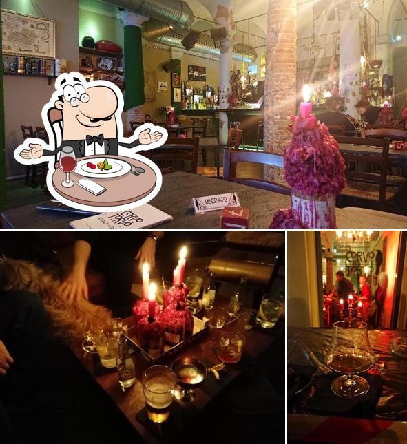 Corvo Torvo se distingue par sa table à manger et intérieur