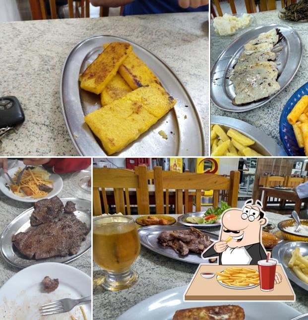 Batata frita em Restaurante Catarina